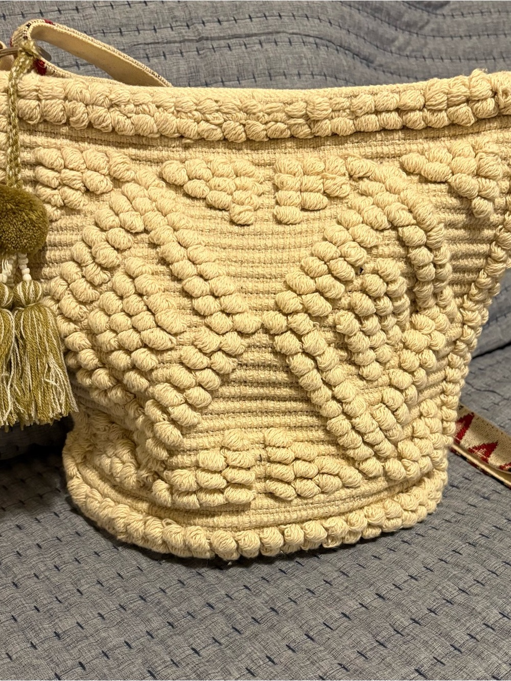 New - Boho bucket style crossbody